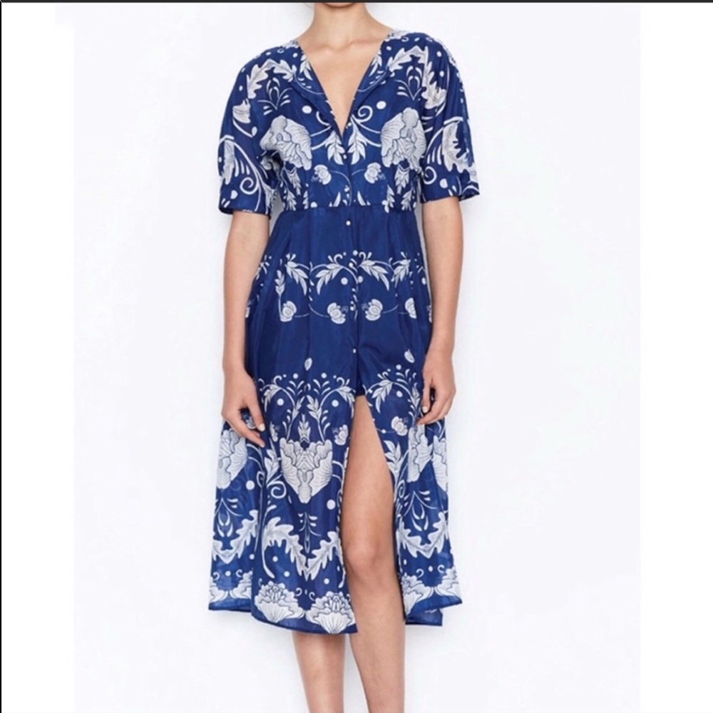 Alice McCall Blue Floral Dress